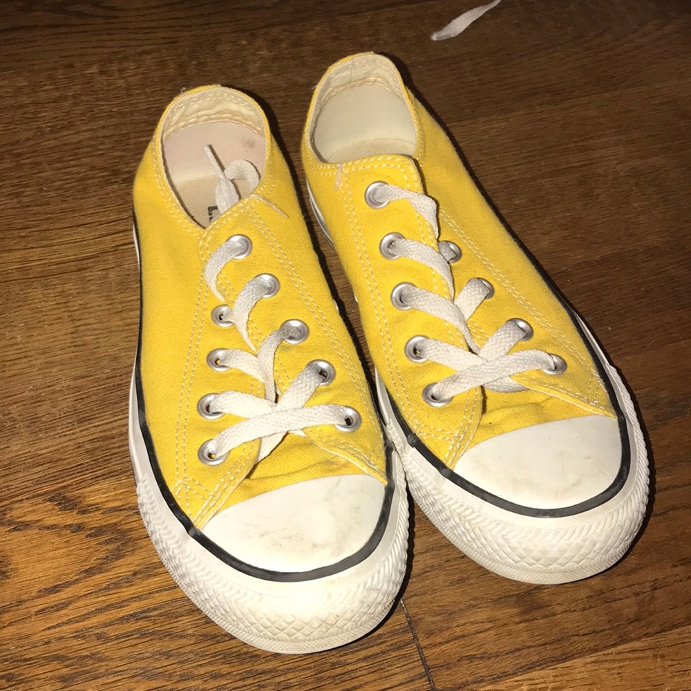 Yellow Converse